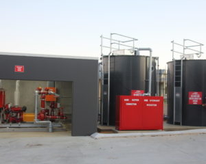 Fire Protection Pumpset and Tanks