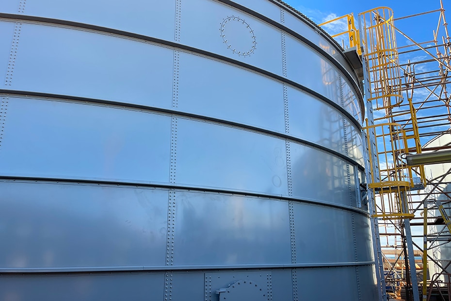 Barrow Island water tank